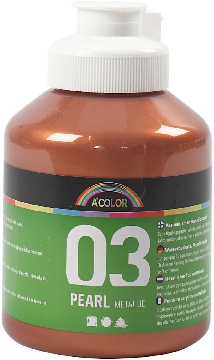 A-color Metallic acrylverf, koper, 03- metallic, 500 ml
