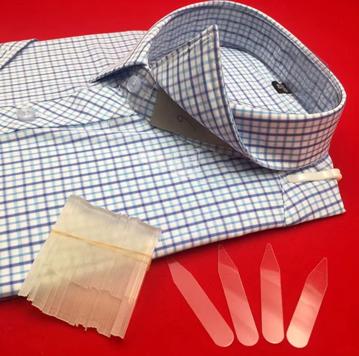 Actie4you® - Set 20 Overhemd kraag steunen - 20 kraagbaleinen - Kraagstaafjes - Baleinen