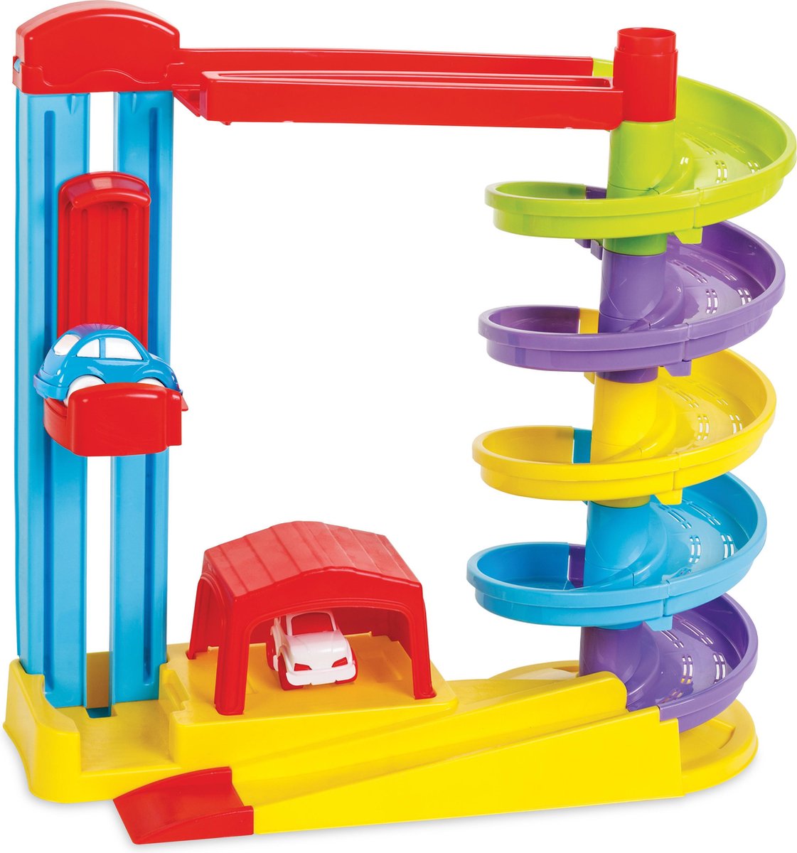 Autogarage - Parkeergarage - Auto - Speelgoed 1 jaar - speelgoed 2 jaar - speelgoed 3 jaar - Autobaan