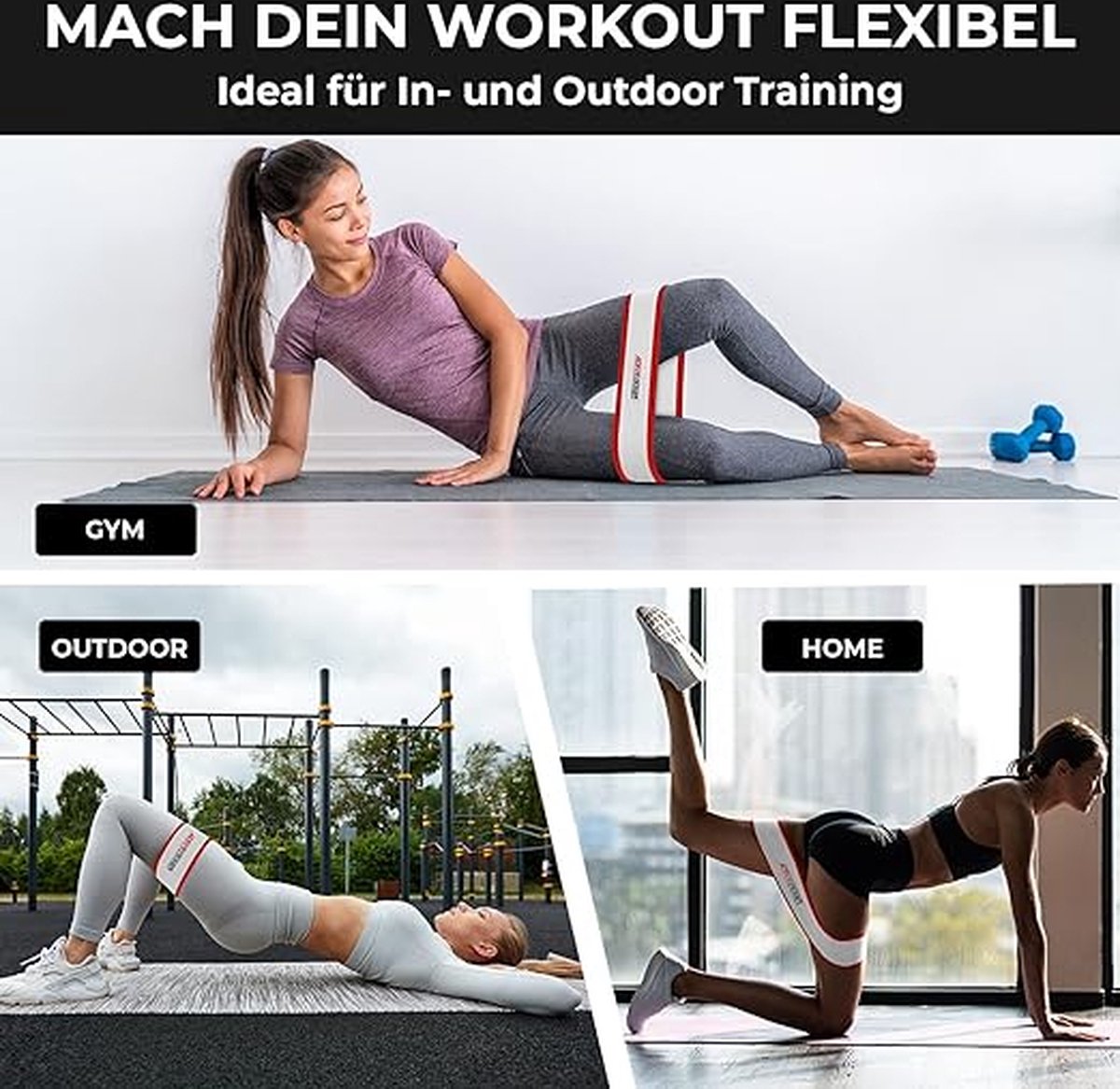 Hip Glutes Bands,   ‎L - 42cm