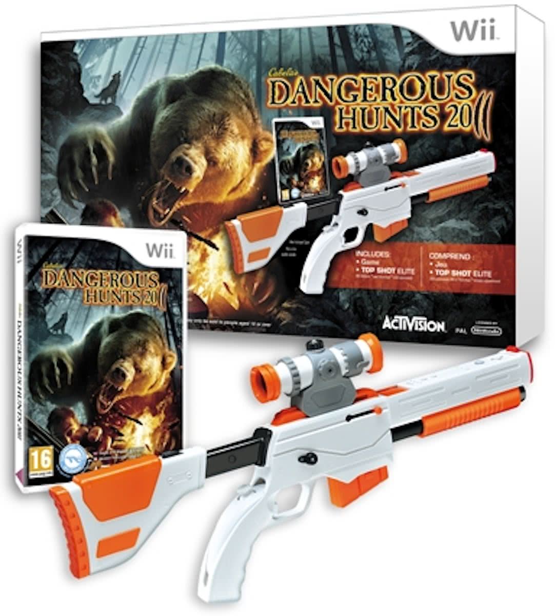 Cabelas Dangerous Hunts 2011 + Gun