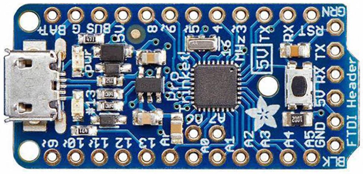 Adafruit Adafruit Pro Trinket - 5V 16MHz Developmentboard AVR® ATmega ATMega328