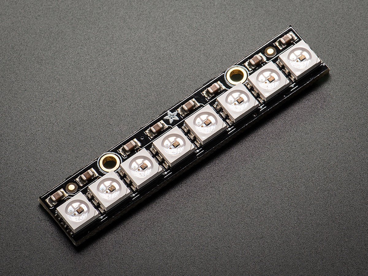 NeoPixel Stick 8 x WS2812 5050 RGB LED van Adafruit 1426