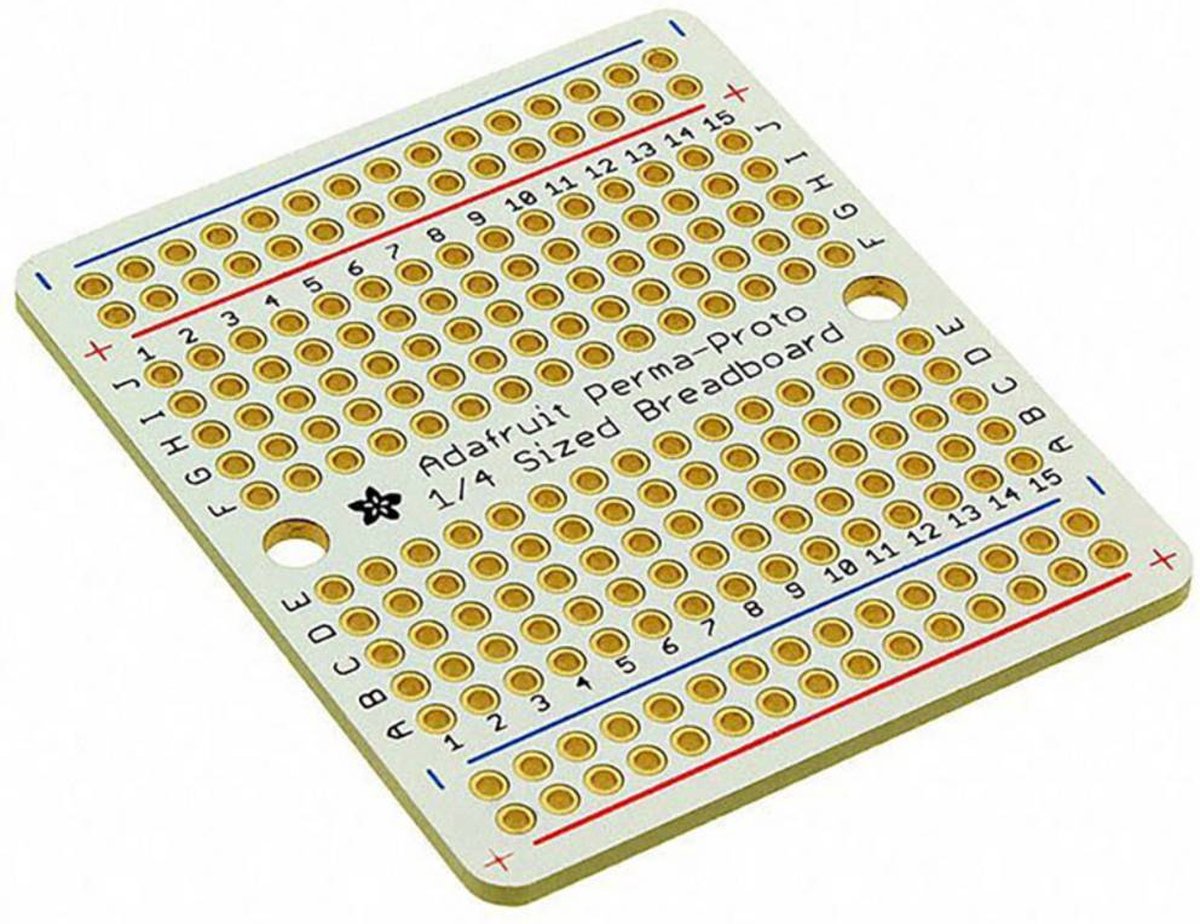 Printplaat (leeg) Perma-Proto Quarter-sized Breadboard PCB – Single Adafruit 1608