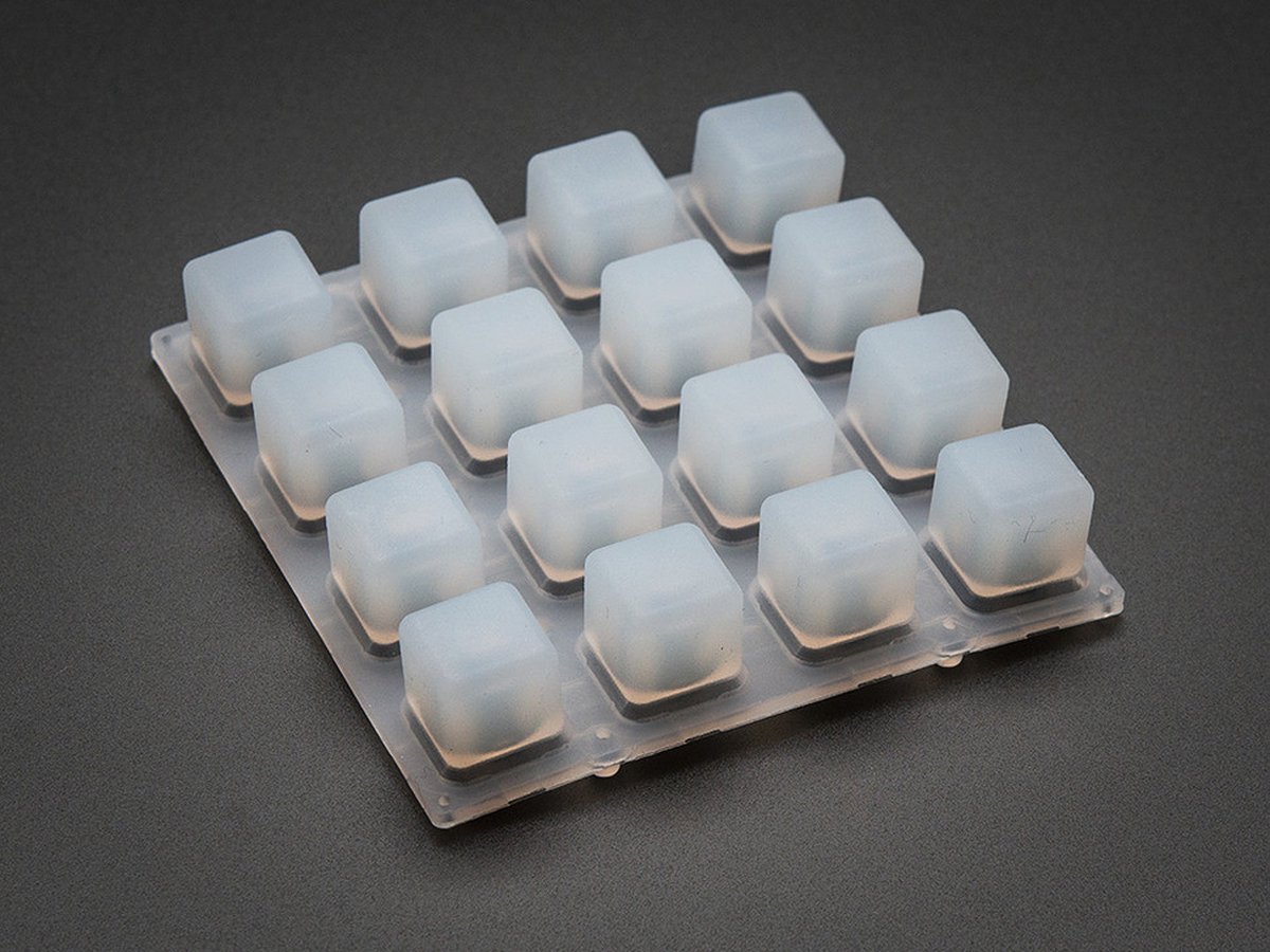 Silicone 4x4 Button Keypad van Adafruit 1611
