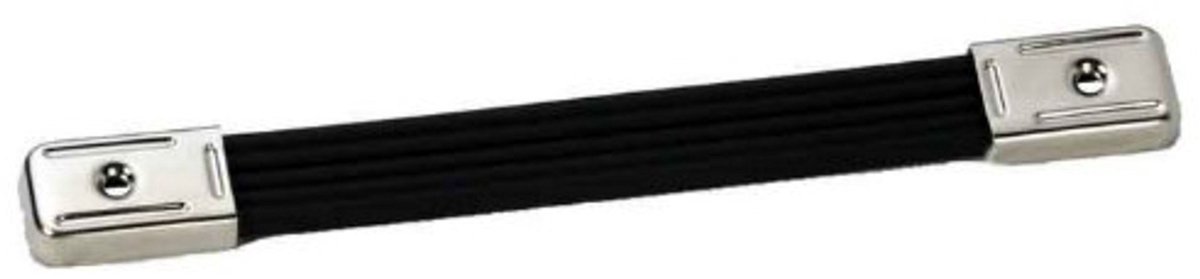 Adam Hall 3424 Riem handgreep Kunstoff Eindkappen vernikkeld - Greep