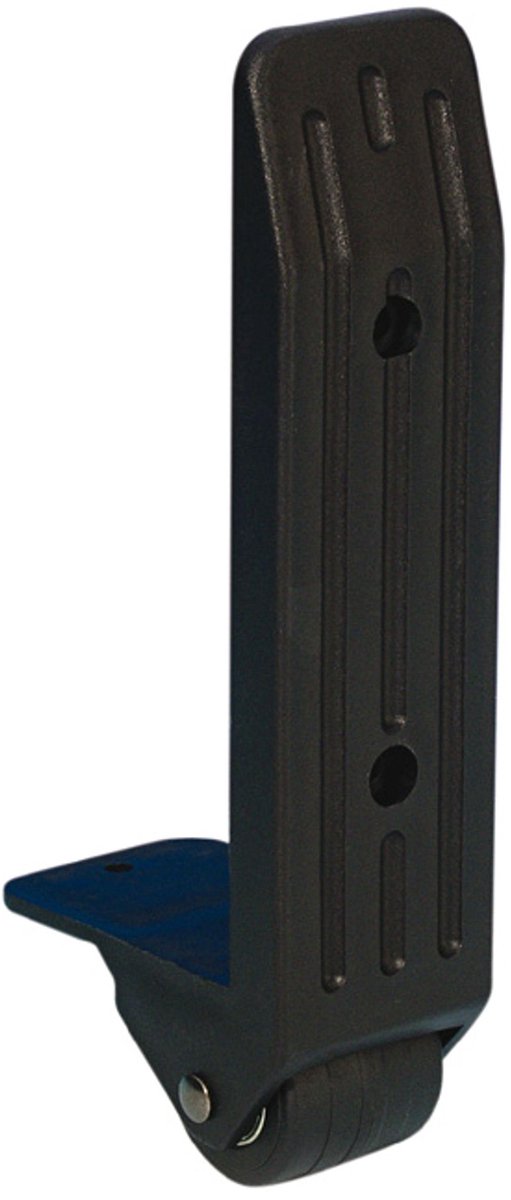 Adam Hall 3782 Kantenopbaurolle 40mm in Nylonbehuizing - Wiel