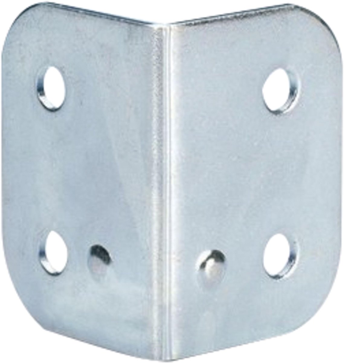 Adam Hall 4043 L-hoek groot verzinkt - Hoek