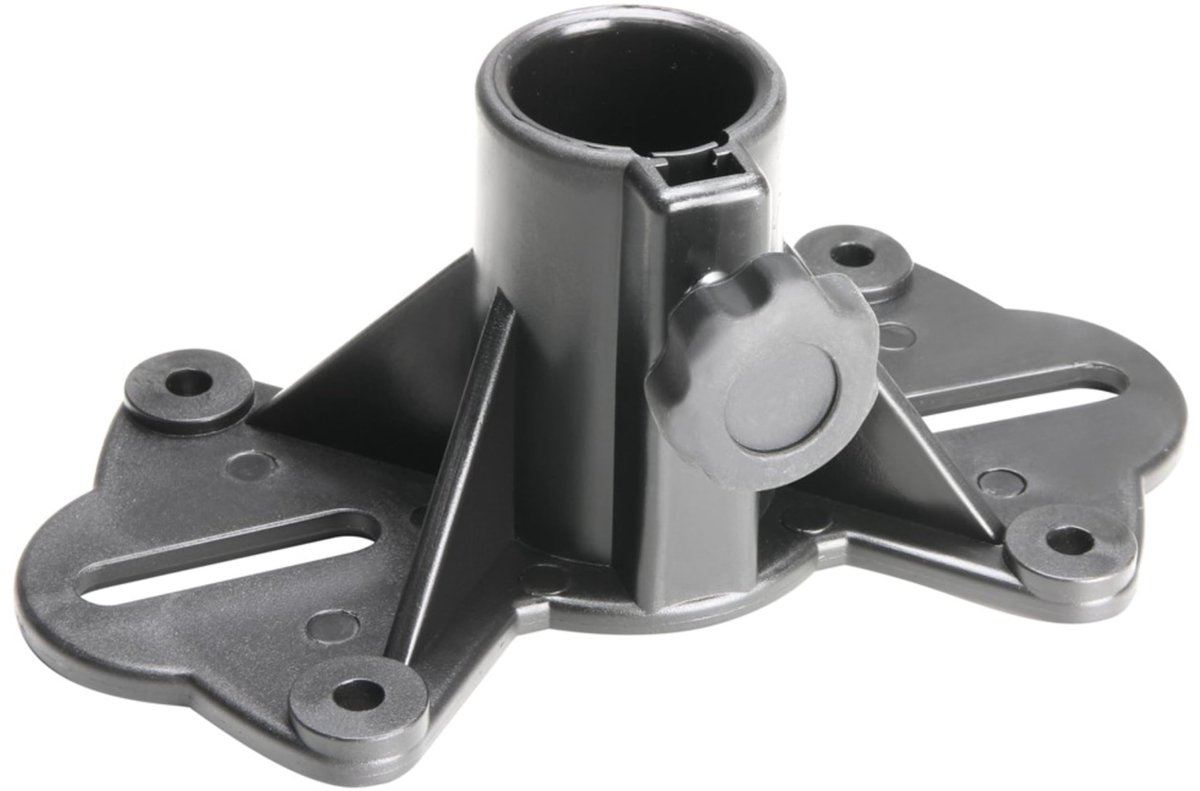 Adam Hall opbouwflans Kunststof 35mm buisdiameter - PA accessoire