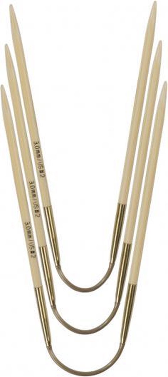 Addi CrasyTrio Bamboo 24cm  2,5mm