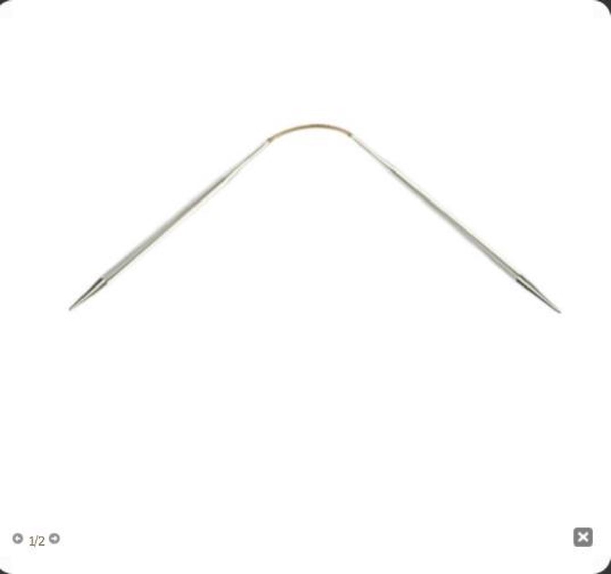   CraSyTrio short sokken breinaalden 21 cm 3.5 mm