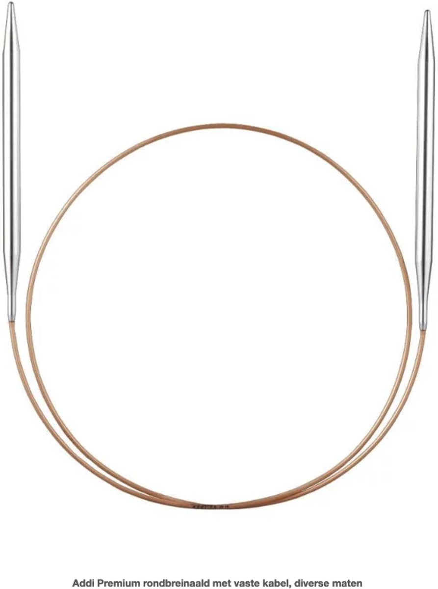   Premium rondbreinaald met vaste kabel, diverse maten - 3.0 mm 60 cm