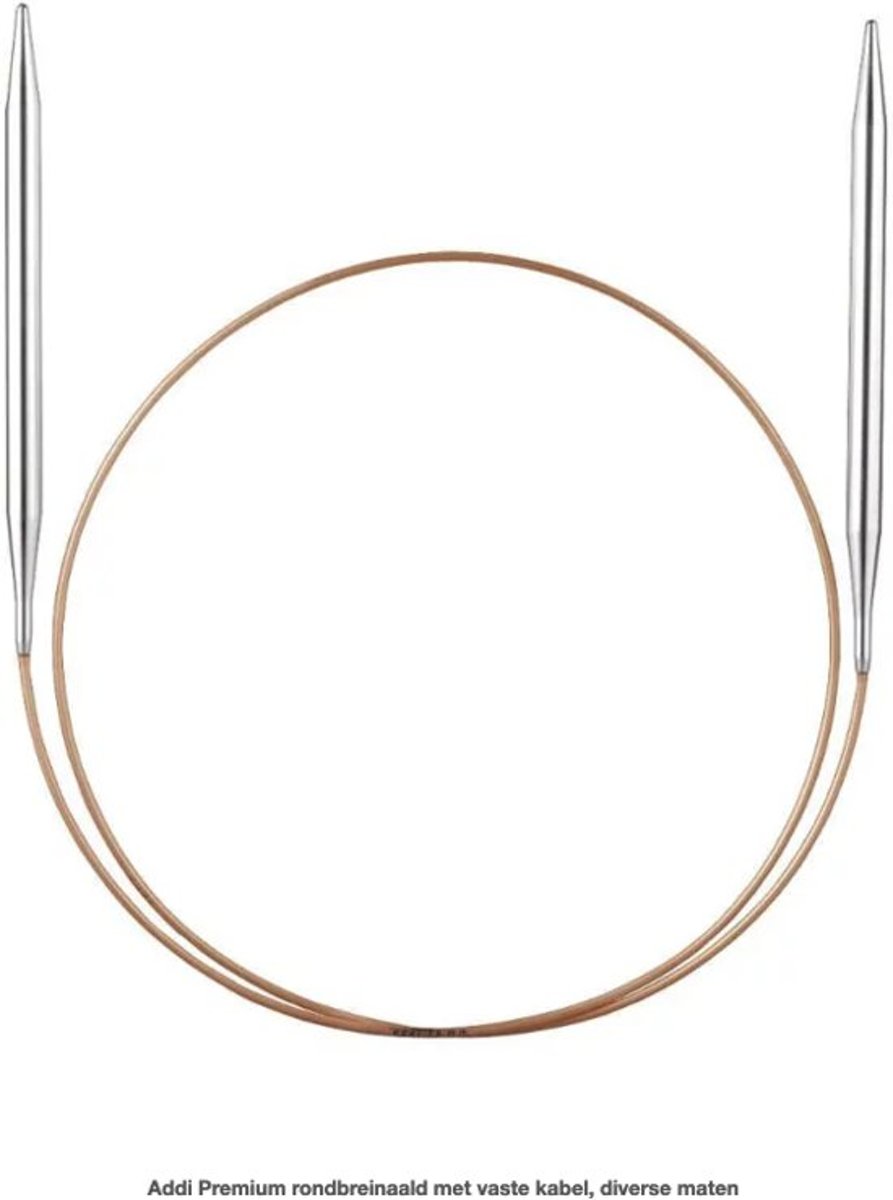   Premium rondbreinaald met vaste kabel, diverse maten - 3.0 mm 80 cm