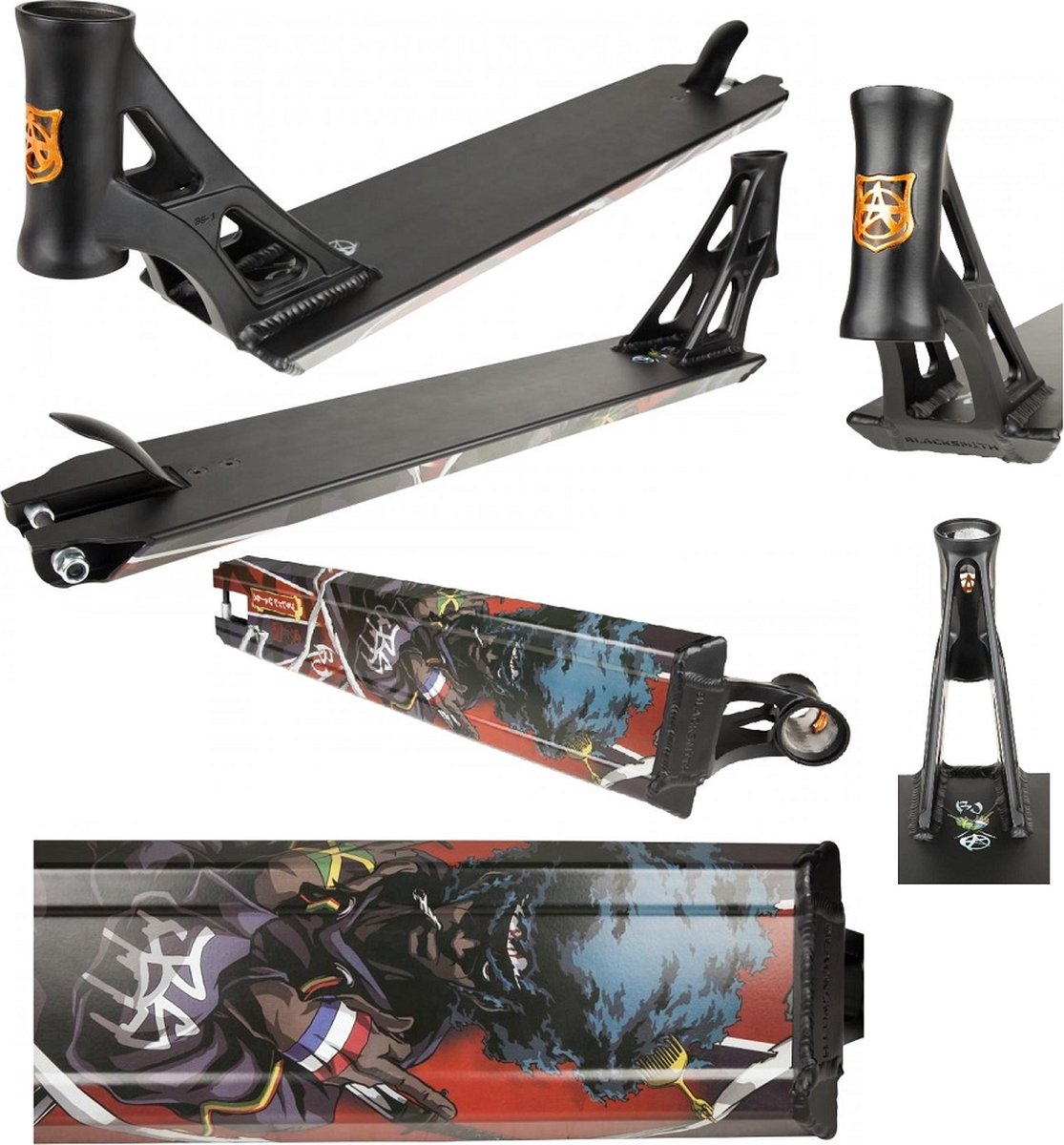 Addict Deck Blacksmith Brandon James Black