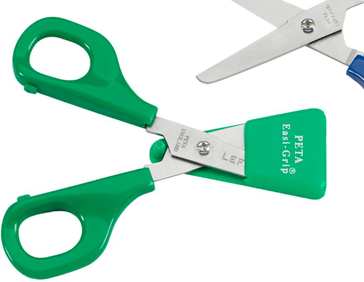 Loop Schaar Kleurrijke Grip Schaar Loop Handvat Ze