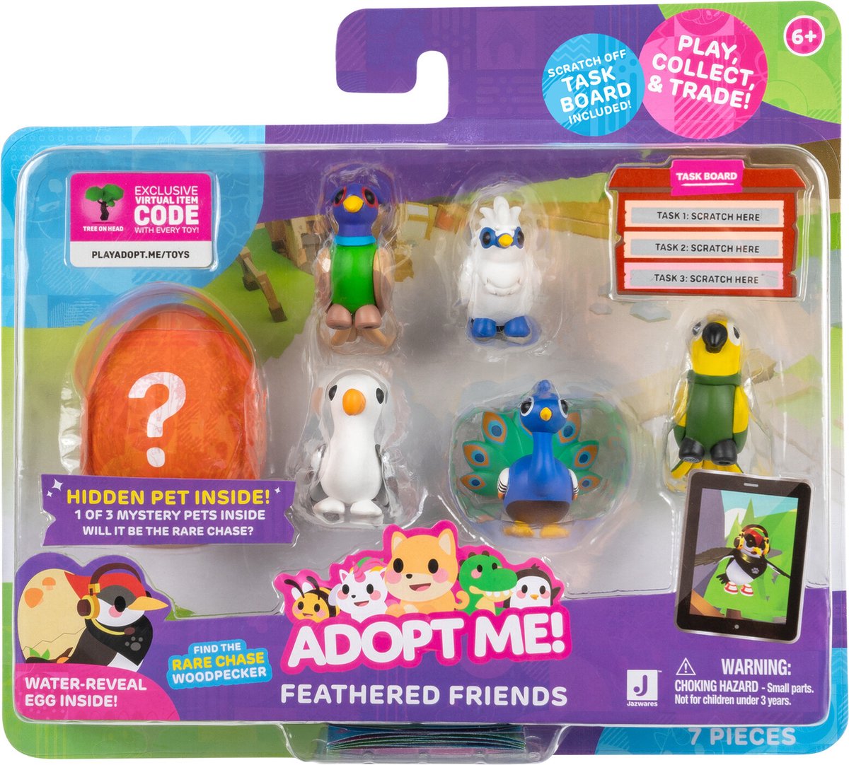 Adopt Me! - 6 Figure Pack - Feathered Friends - W4