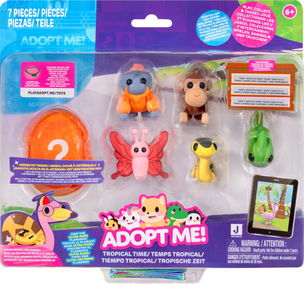 Adopt Me! - 6 Figure Pack - Tropical Time - W4