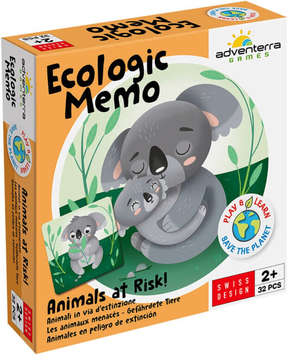 Adventerra Games Ecologic Memo Animals at risk