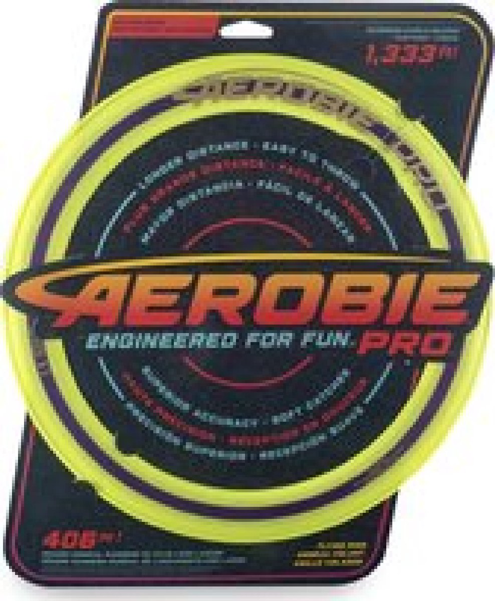 Aerobie Pro Ring 33cm Geel