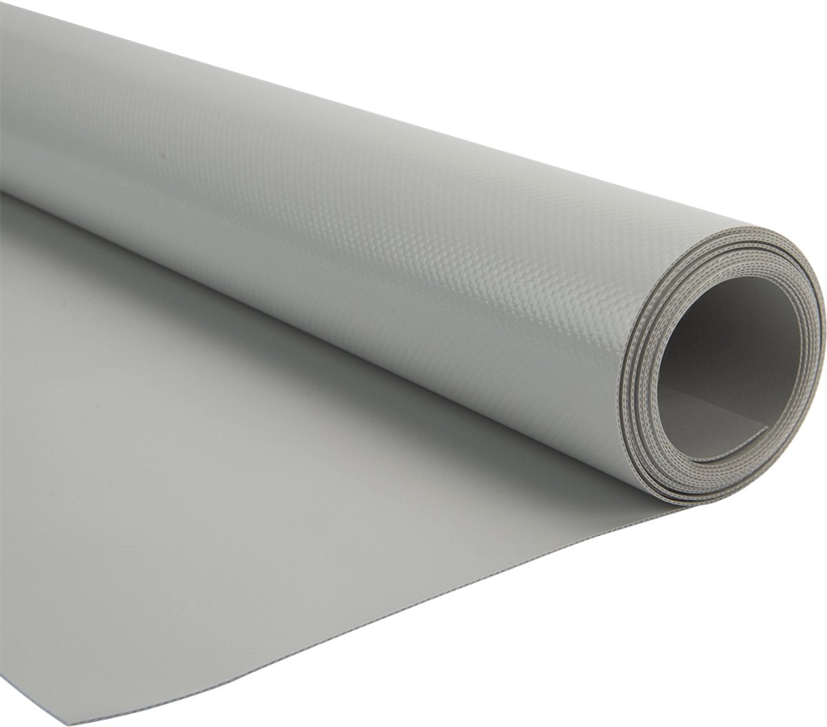 Afdekzeilwinkel - Pvc zeildoek - 900gr Panama Lichtgrijs 7035 vrachtwagenzeil - per meter