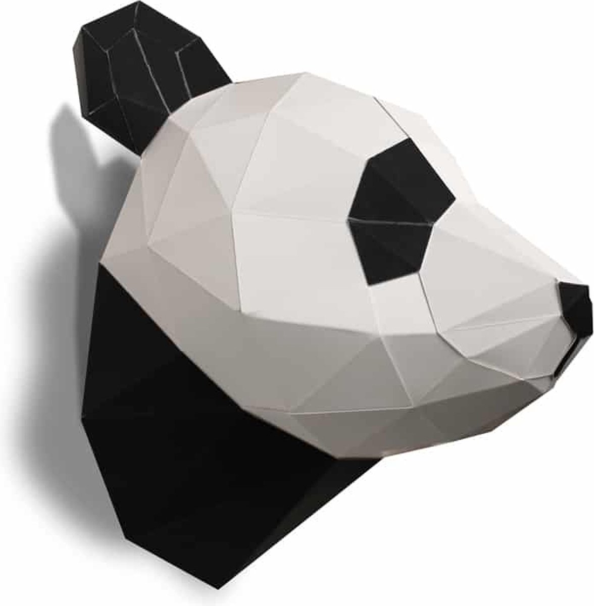 Panda - 3D papieren origami model - doe-het-zelf - Knutselwerkjes - Kinder- en babykamerdecoratie - Muurdecoratie