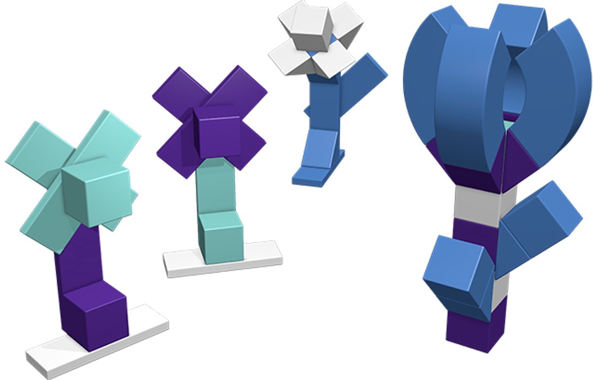 Magnetische bouwset kindergarten deco - Ainstein - vanaf 24 maanden