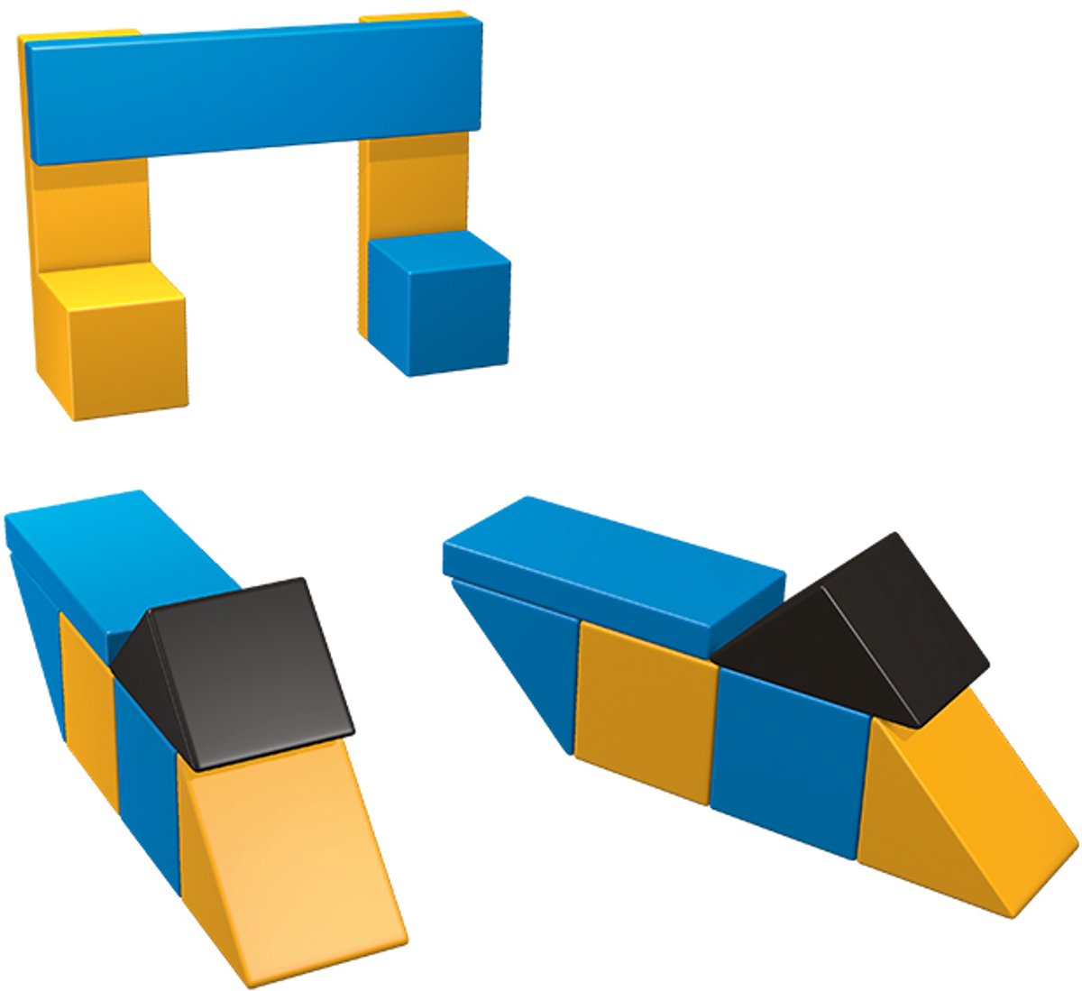 Magnetische bouwstenen haven wereld - Ainstein - vanaf 24 maanden