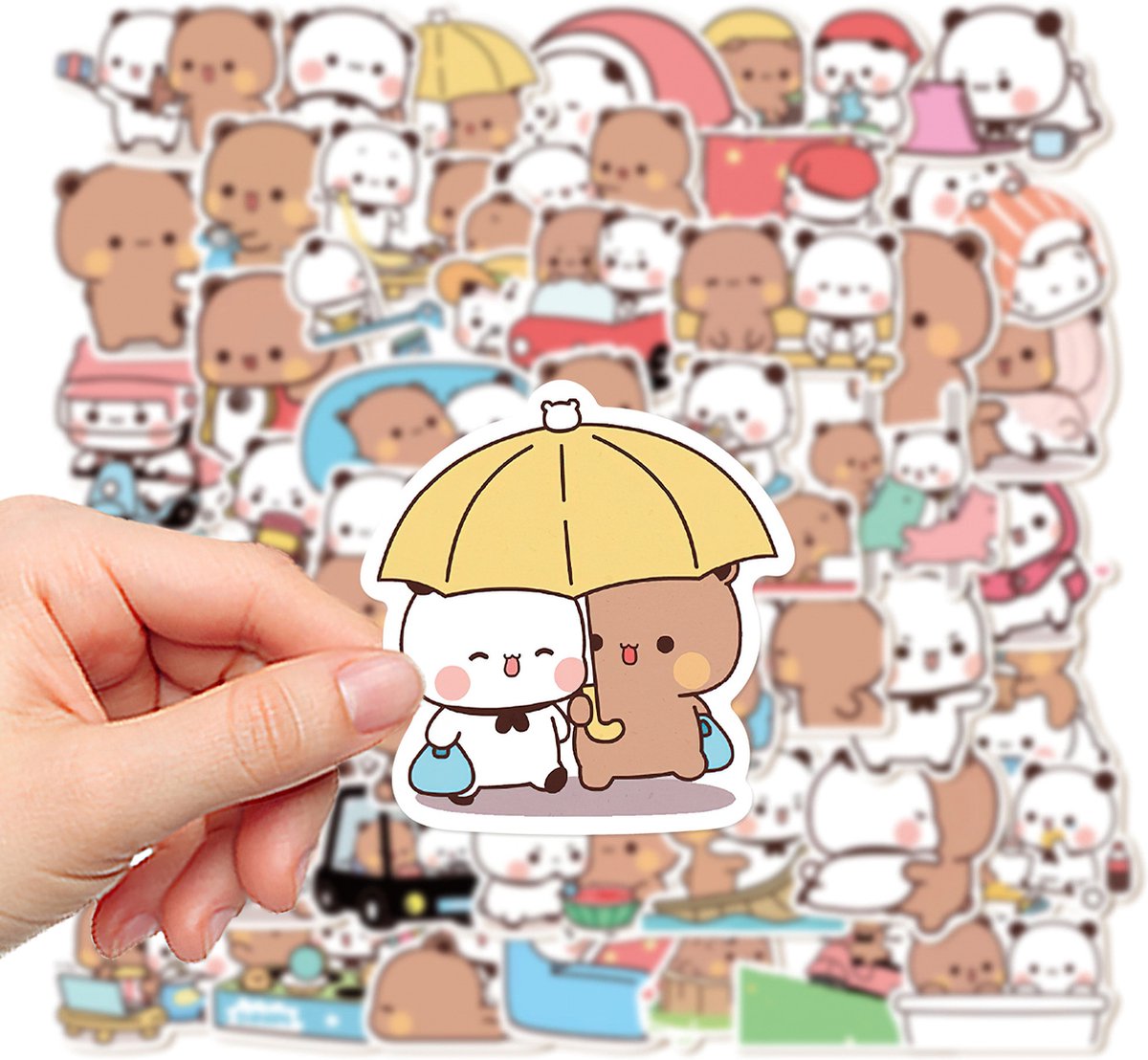 Ainy Beer Stickers 50 stuks voor bullet journal, fotoalbum, laptop, telefoon, waterfles en zelfs als muursticker of geschenksticker. Beloningsstickers / knutselen stickervellen voor kinderen en volwassenen