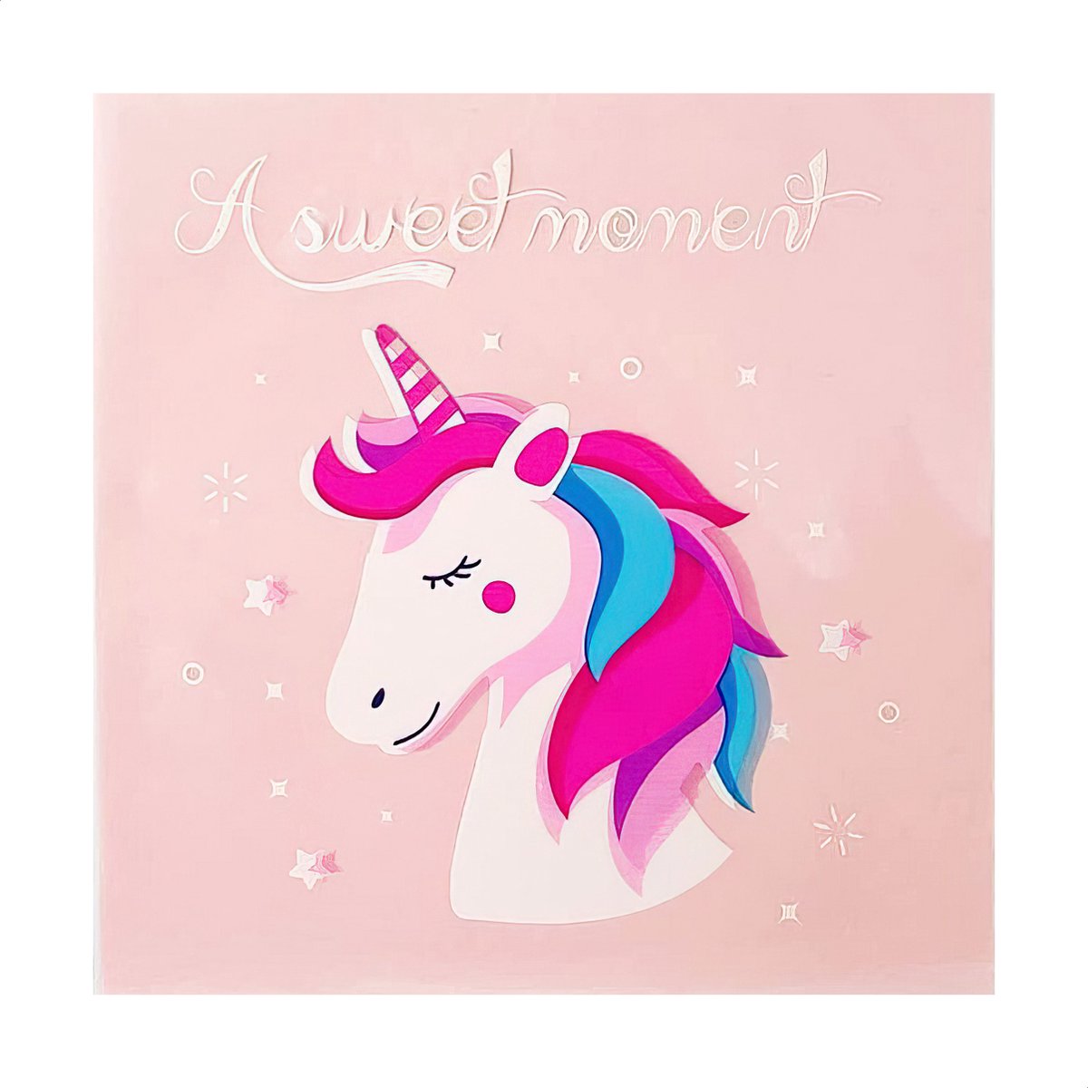 Ainy Unicorn Uitdeelzakjes 25 stuks - 10x10cm transparent cellofaanzakjes - cadeauzakjes geschikt als traktatie, uitdeelcadeautjes en snoepzakje cadeauverpakkingen bij kinderfeestje
