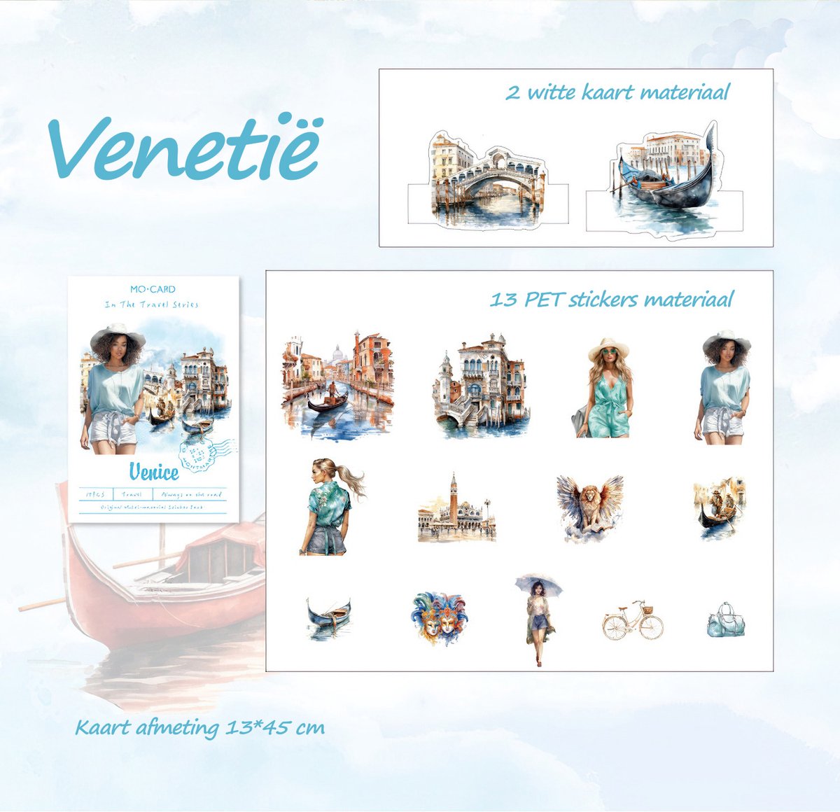 Ainy Venetië stickers - vakantie stickers