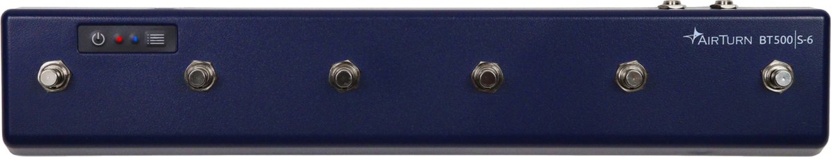 Airturn BT500S-6 Foot Switch Controller - DAW controller