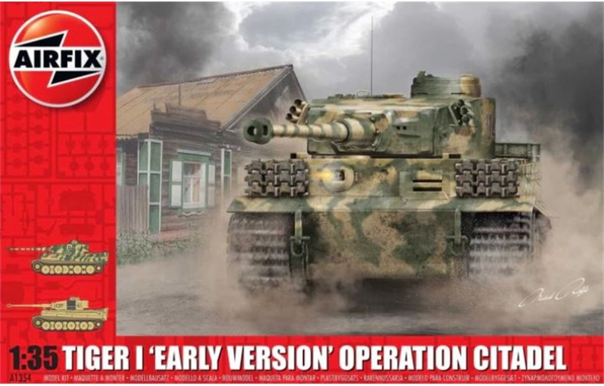 AIRFIX A1354 1/35 Tiger-1 Early Version-Operation Citadel