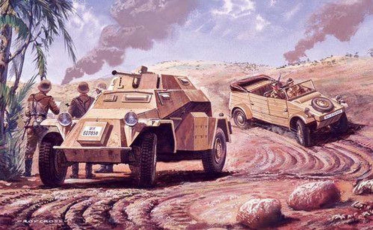 Airfix - German Reconnaisance Set (10/19) * (Af02312v)