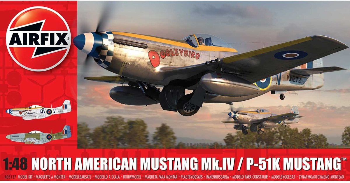 NORTH AMERICAN MUSTANG Mk.IV 1/48 (12/18) *
