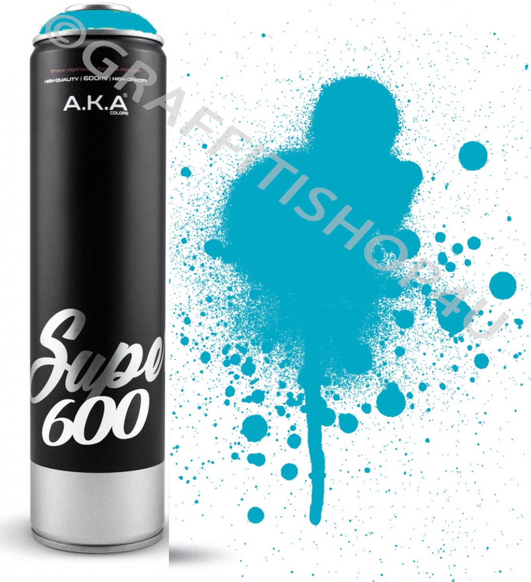 AKA Spuitbus 600ml Hoge Druk KRAKEN Blue