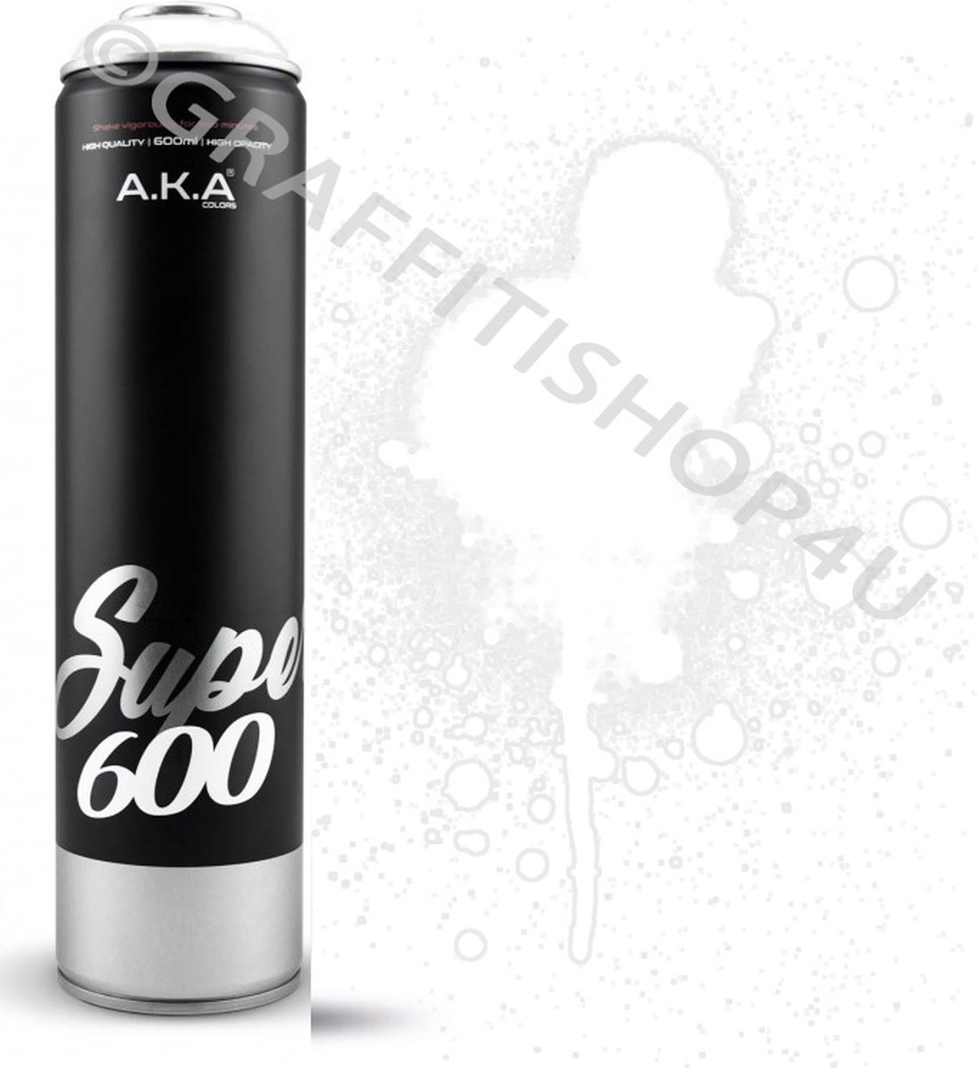 AKA Super Spuitbus 600ml Hoge Druk Pure White