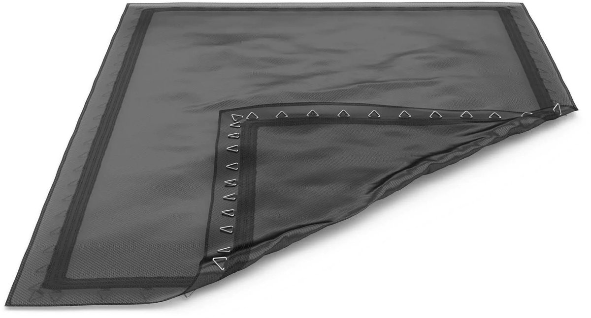   Trampoline Springdoek / Springmat Primus - Flat To The Ground - AkroVentSport - 430 x 305 cm - 104 ringen - Veerlengte 21.5 cm