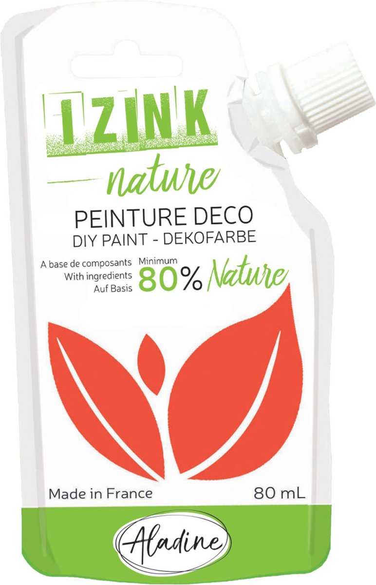 Aladine Izink Nature Decoverf 80 ml Bloedsinaasappel