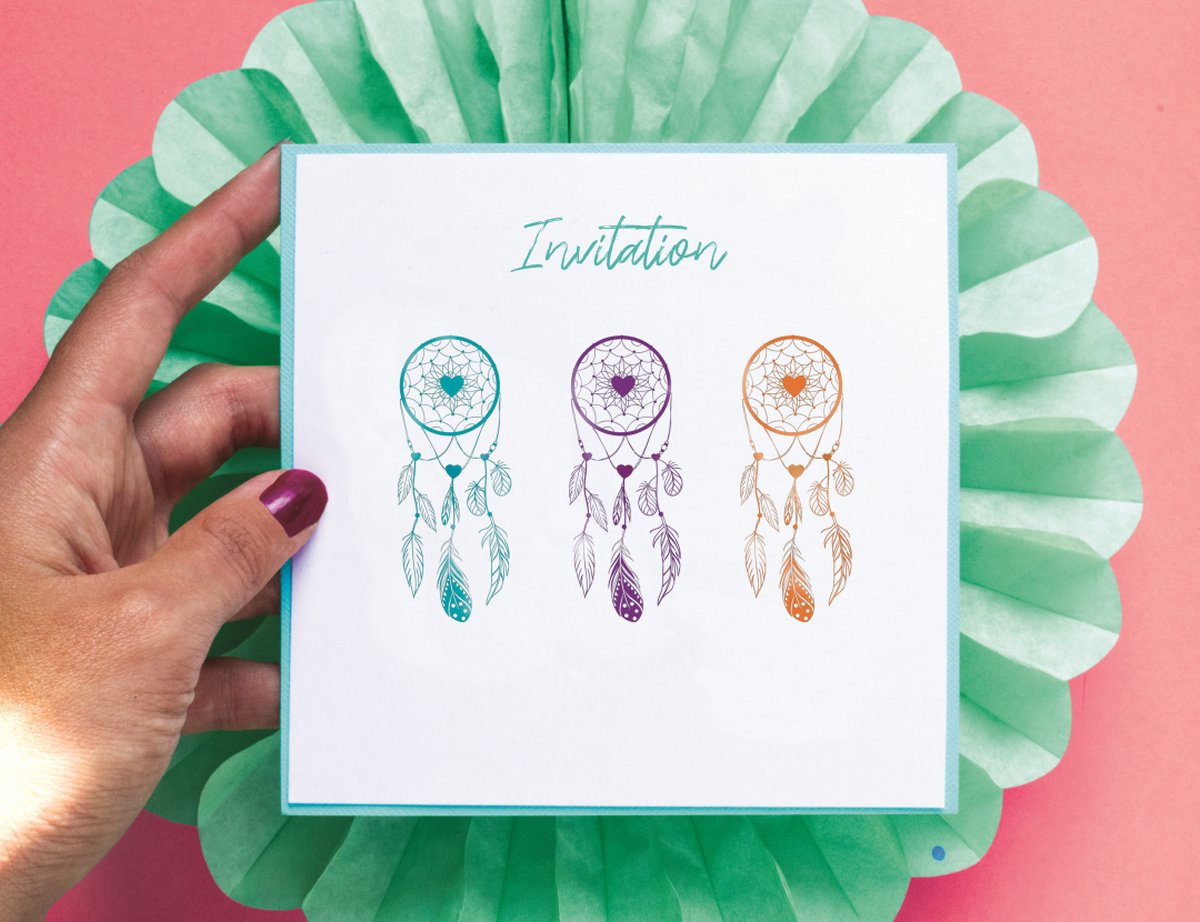 Izink Quick Dry M Inkpad - Light Blue