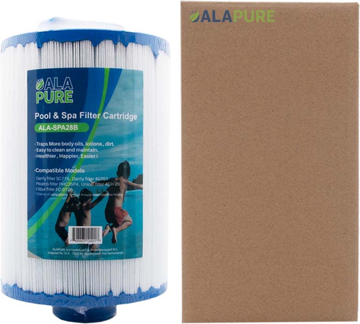 Alapure Spa Waterfilter geschikt voor Unicel 4CH-20