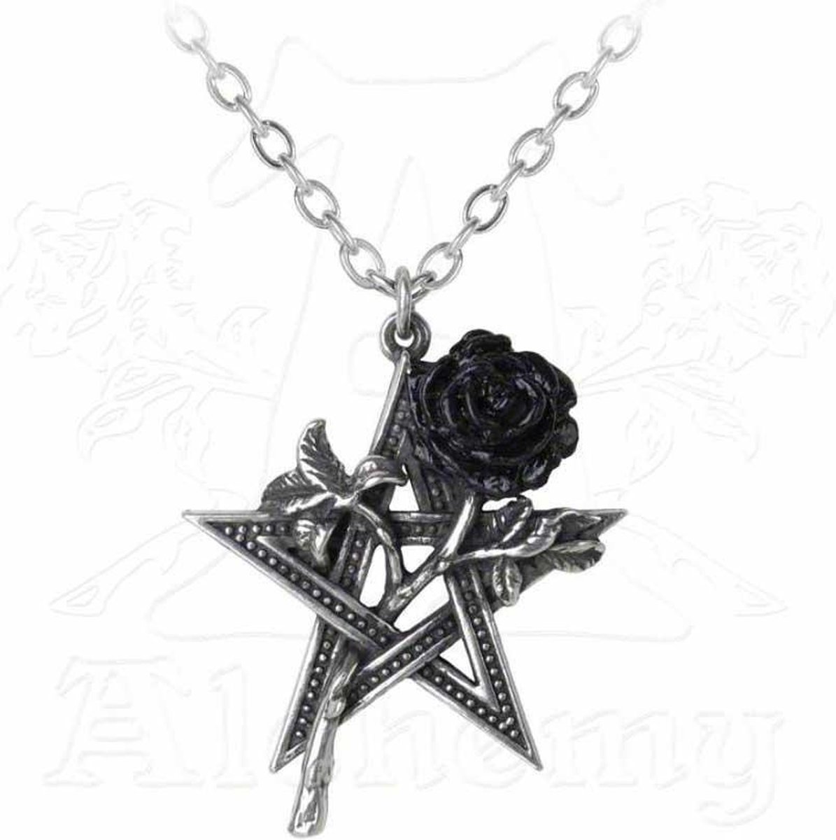 Alchemy Gothic Ketting RUAH VERED Zilverkleurig