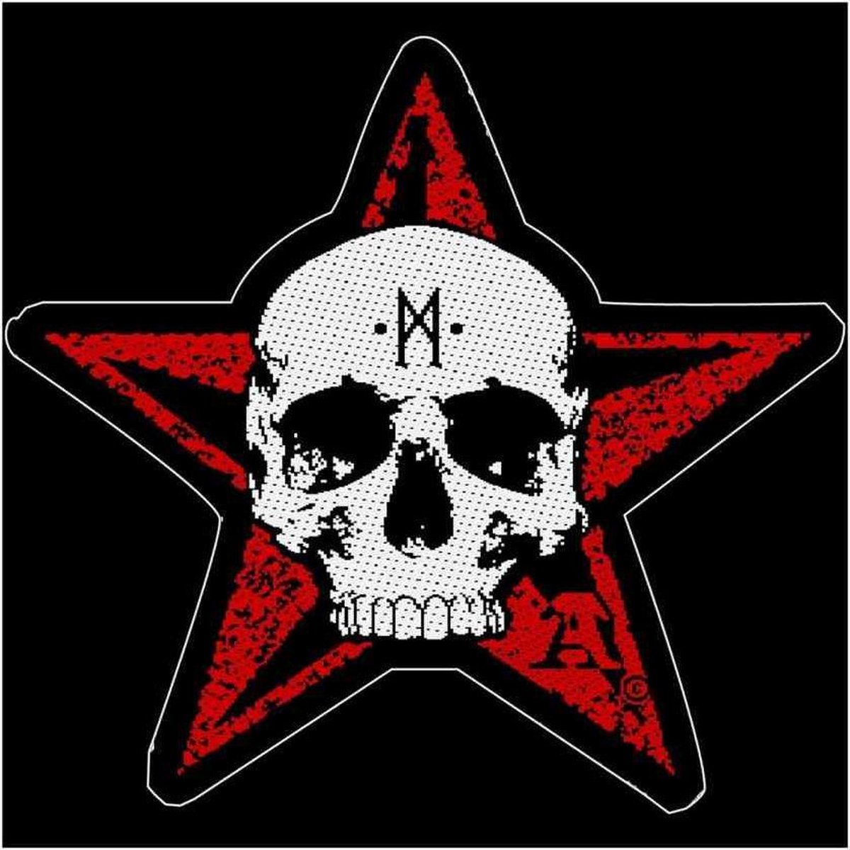   Patch DEAD MANS REST (PATCH) Zwart