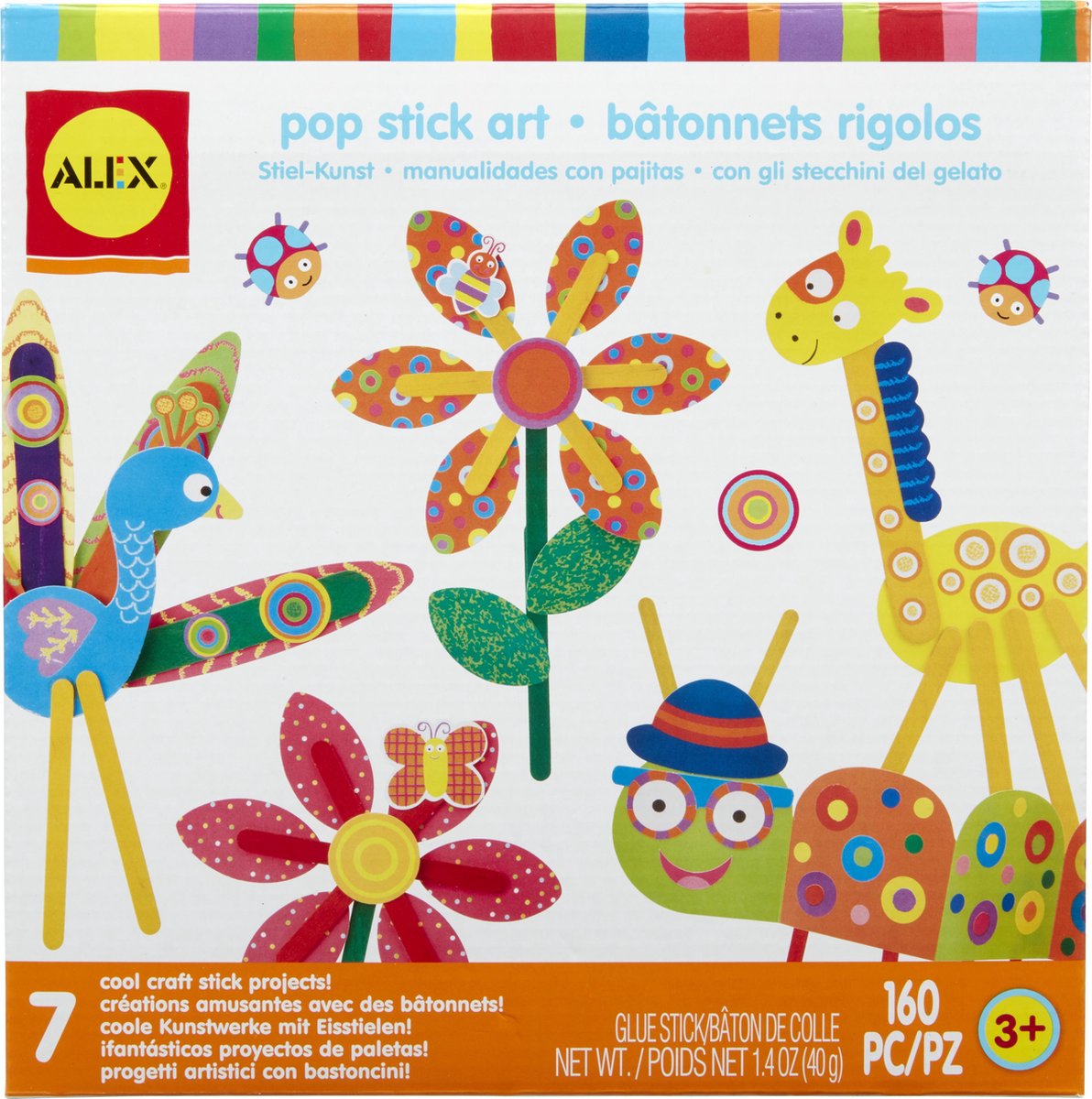 Alex - Knutselen op stokjes