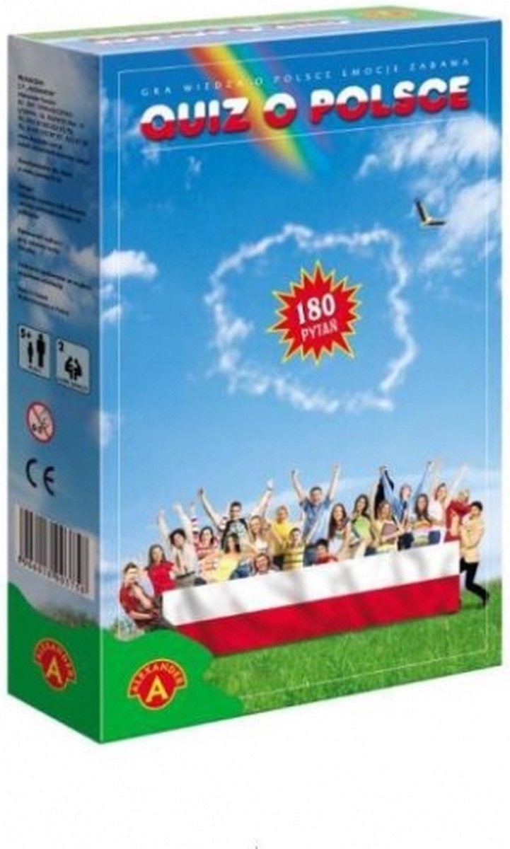 Alexander Quiz o Polsce mini Bordspel Educatief