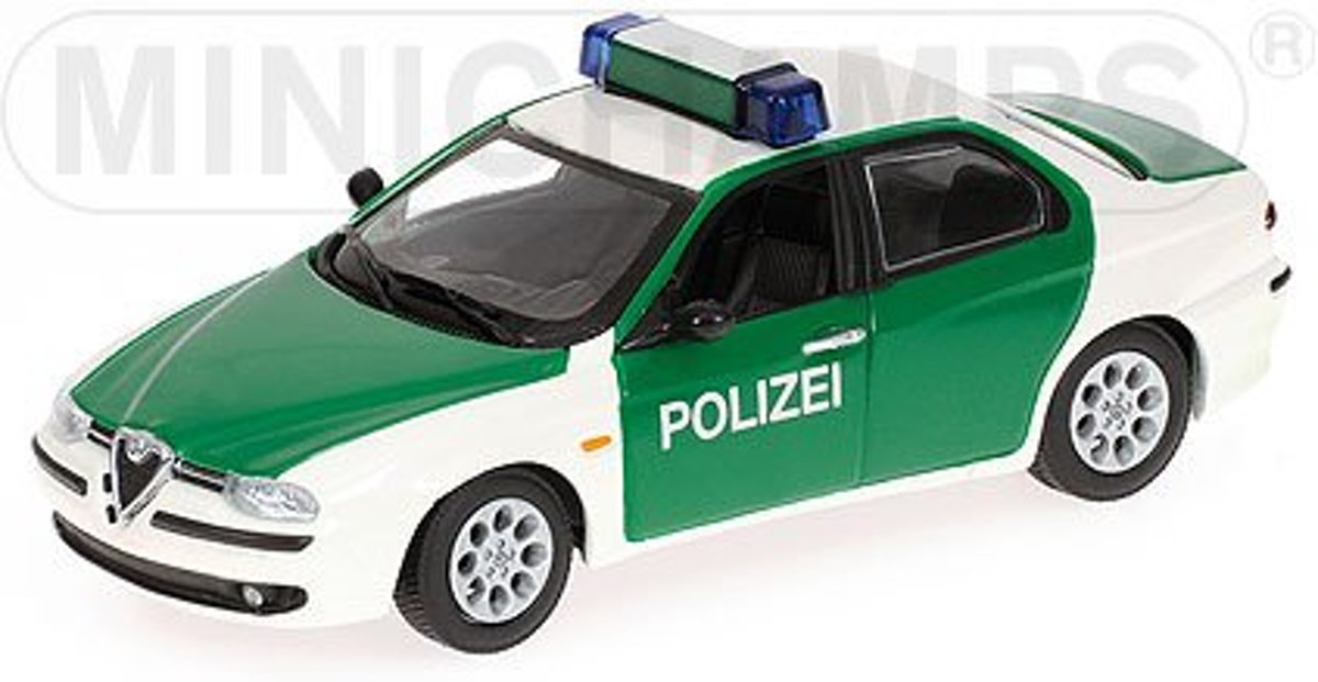 Alfa Romeo 156 Polizei 1997 - 1:43 - Minichamps