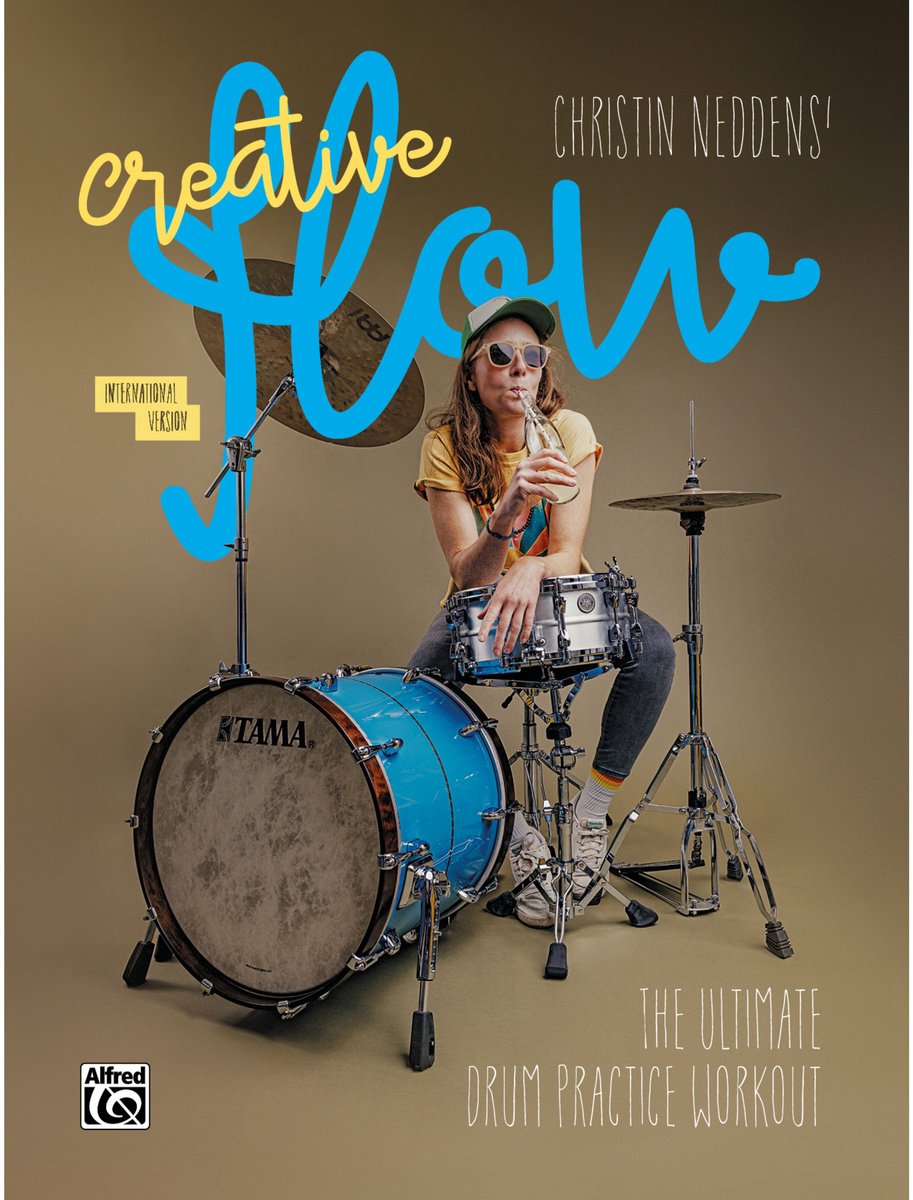 Alfred Music Creative Flow ENGLISH - Lesboek voor drums