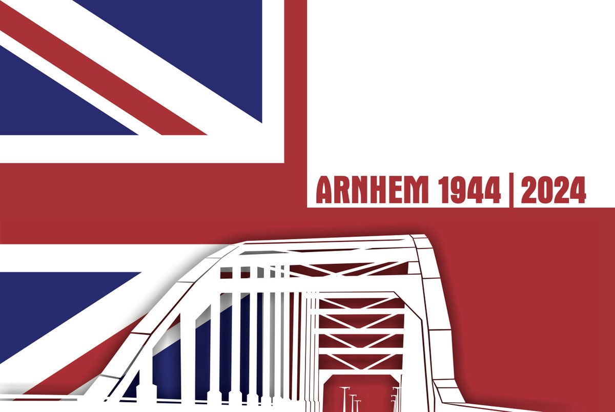 Vlag Airborne 80 jaar 200x300 cm