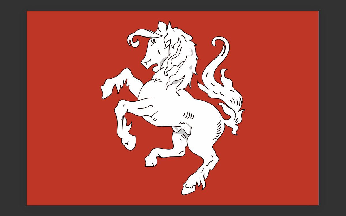 Vlag streek Twente ’Twentse Ros’ 120 x 180 cm