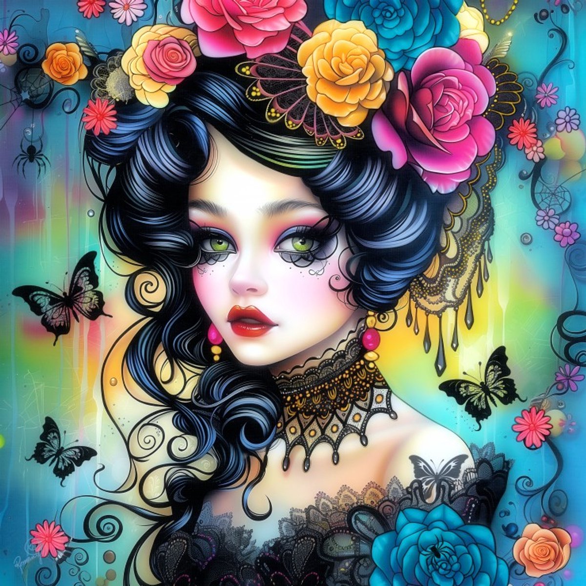 Alipson Puzzle legpuzzel Brides of the Seventh Moon Nadia 1000 stukjes.