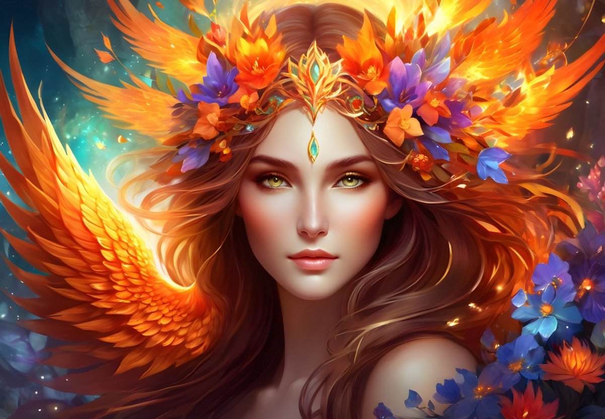 Alipson Puzzle legpuzzel The Mysterious Woman 1000 stukjes multicolor.